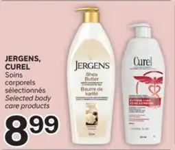 Brunet JERGENS, CUREL Soins corporels sélectionnés offer