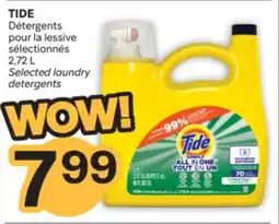 Brunet TIDE Détergents pour la lessive sélectionnés offer