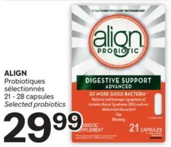 Brunet ALIGN Probiotiques sélectionnés offer