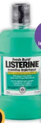 Brunet LISTERINE Rince-bouches et pellicules fraîcheur sélectionnés offer