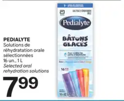 Brunet PEDIALYTE Solutions de réhydratation orale sélectionnées offer
