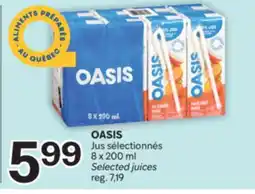 Brunet OASIS Jus sélectionnés offer