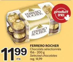 Brunet FERRERO ROCHER Chocolats sélectionnés offer