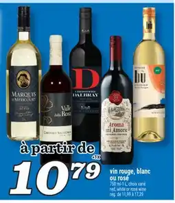 Marché Richelieu VIN ROUGE, BLANC OU ROSÉ | RED, WHITE OR offer