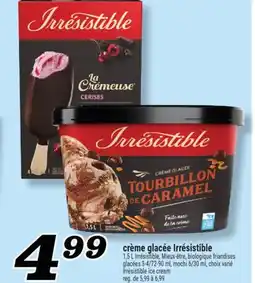 Marché Richelieu CRÈME GLACÉE IRRÉSISTIBLE | IRRÉSISTIBLE ICE CREAM offer