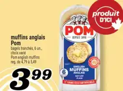 Marché Richelieu MUFFINS ANGLAIS POM | POM ENGLISH MUFFINS ROSÉ WINE offer