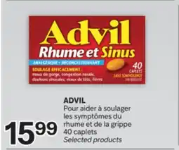 Brunet ADVIL Pour aider à soulager les symptômes du rhume et de la grippe offer