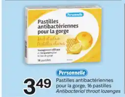 Brunet Personnelle Pastilles antibactériennes pour la gorge offer