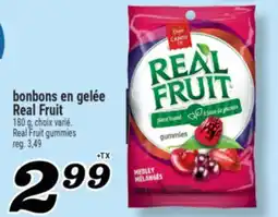 Marché Richelieu BONBONS EN GELÉE REAL FRUIT DARE | DARE REAL FRUIT GUMMIES offer