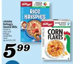 Marché Richelieu Céréales Kellogg's, GeneralMills | Kellogg's General Mills cereal offer