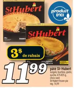 Marché Richelieu PÂTÉ ST-HUBERT | ST-HUBERT FROZEN PIE offer