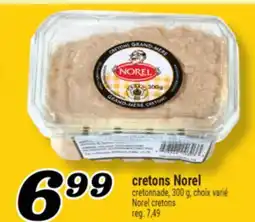 Marché Richelieu Cretons Norel | Norel cretons offer