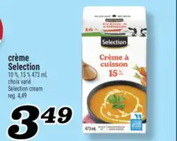 Marché Richelieu CRÈME SELECTION | SELECTION CREAM offer