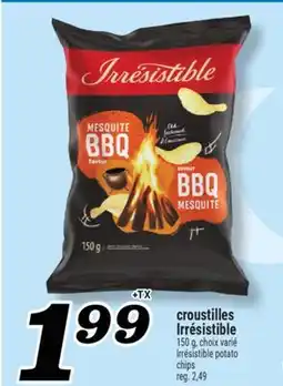 Marché Richelieu Croustilles Irrésistible | Irrésistible potato chips offer