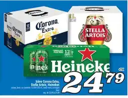 Marché Richelieu BIÈRE CORONA EXTRA, STELLA ARTOIS, HEINEKEN | BEER offer