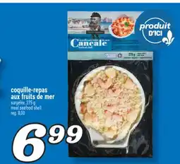 Marché Richelieu Coquille-repas aux fruits de mer | meal seafood shell offer