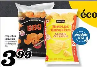 Marché Richelieu Croustilles Selection | Selection potato chips offer