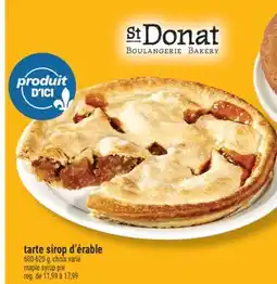 Marché Richelieu TARTE SIROP D'ÉRABLE | MAPLE SYRUP PIE offer