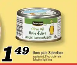 Marché Richelieu THON PÂLE SELECTION | THON PÂLE LIGHT TUNA offer