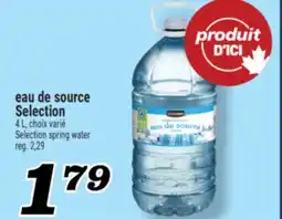 Marché Richelieu EAU DE SOURCE SELECTION | SELECTION SPRING WATER offer