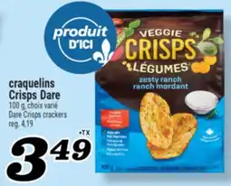 Marché Richelieu CRAQUELINS CRISPS DARE | DARE CRISPS CRACKERS offer