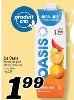 Marché Richelieu JUS OASIS | OASIS JUICE offer