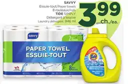 Proxim SAVVY, TIDE Paper towels offer