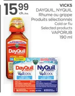 Proxim VICKS DAYQUIL, NYQUIL Cold or flu Selected products offer