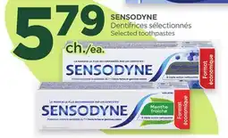 Proxim SENSODYNE Selected toothpastes offer