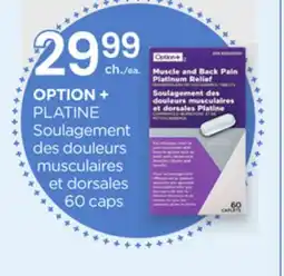 Proxim OPTION+ PLATINE musculaires et dorsales offer