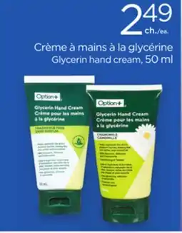 Proxim OPTION+ Glycerin hand cream offer