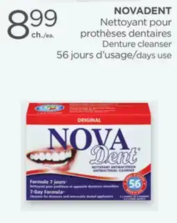 Proxim NOVADENT Denture cleanser offer