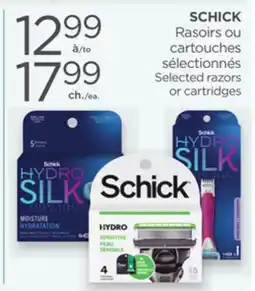 Proxim SCHICK Selected razors or cartridges offer