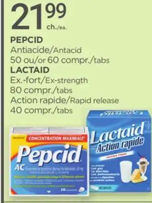Proxim PEPCID, LACTAID offer