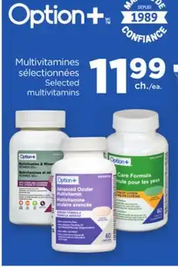 Proxim OPTION+ Selected multivitamins offer