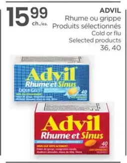 Proxim ADVIL Cold or flu Selected products offer