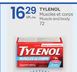 Proxim TYLENOL Muscle and body offer