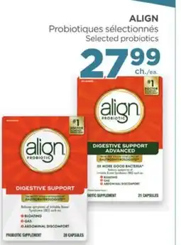 Proxim ALIGN Selected probiotics offer