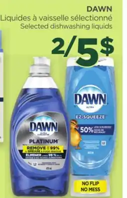 Proxim DAWN Selected dishwashing liquids offer