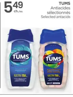 Proxim TUMS Selected antacids offer