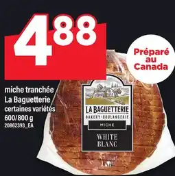 Maxi MICHE TRANCHÉE LA BAGUETTERIE, 600/800 G offer