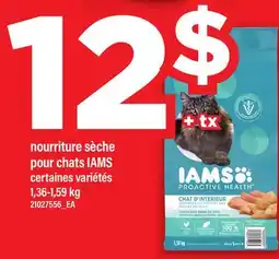Maxi NOURRITURE SÈCHE POUR CHATS IAMS offer