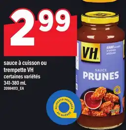 Maxi SAUCE À CUISSON OU TREMPETTE VH offer