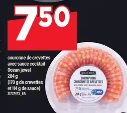Maxi COURONNE DE CREVETTES AVEC SAUCE COCKTAIL OCEAN JEWEL offer