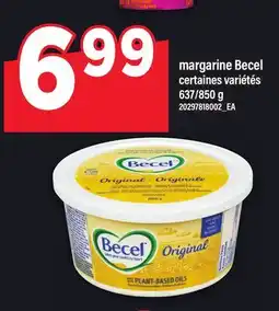 Maxi MARGARINE BECEL, 637/850 G offer