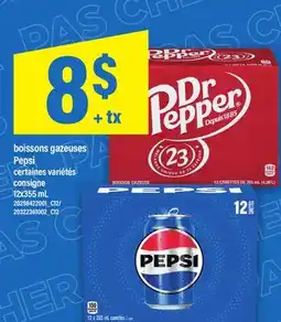 Maxi BOISSONS GAZEUSES PEPSI offer