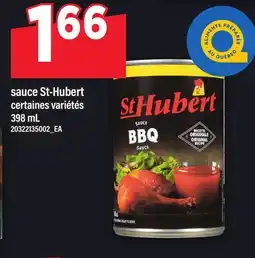 Maxi SAUCE ST-HUBERT offer