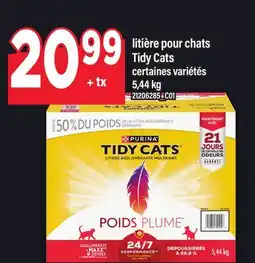Maxi LITIÈRE POUR CHATS TIDY CATS offer