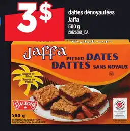 Maxi DATTES DÉNOYAUTÉES JAFFA offer