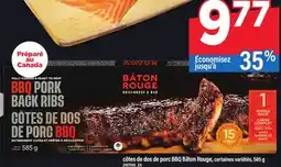 Maxi CÔTES DE DOS DE PORC BBQ BÂTON ROUGE offer